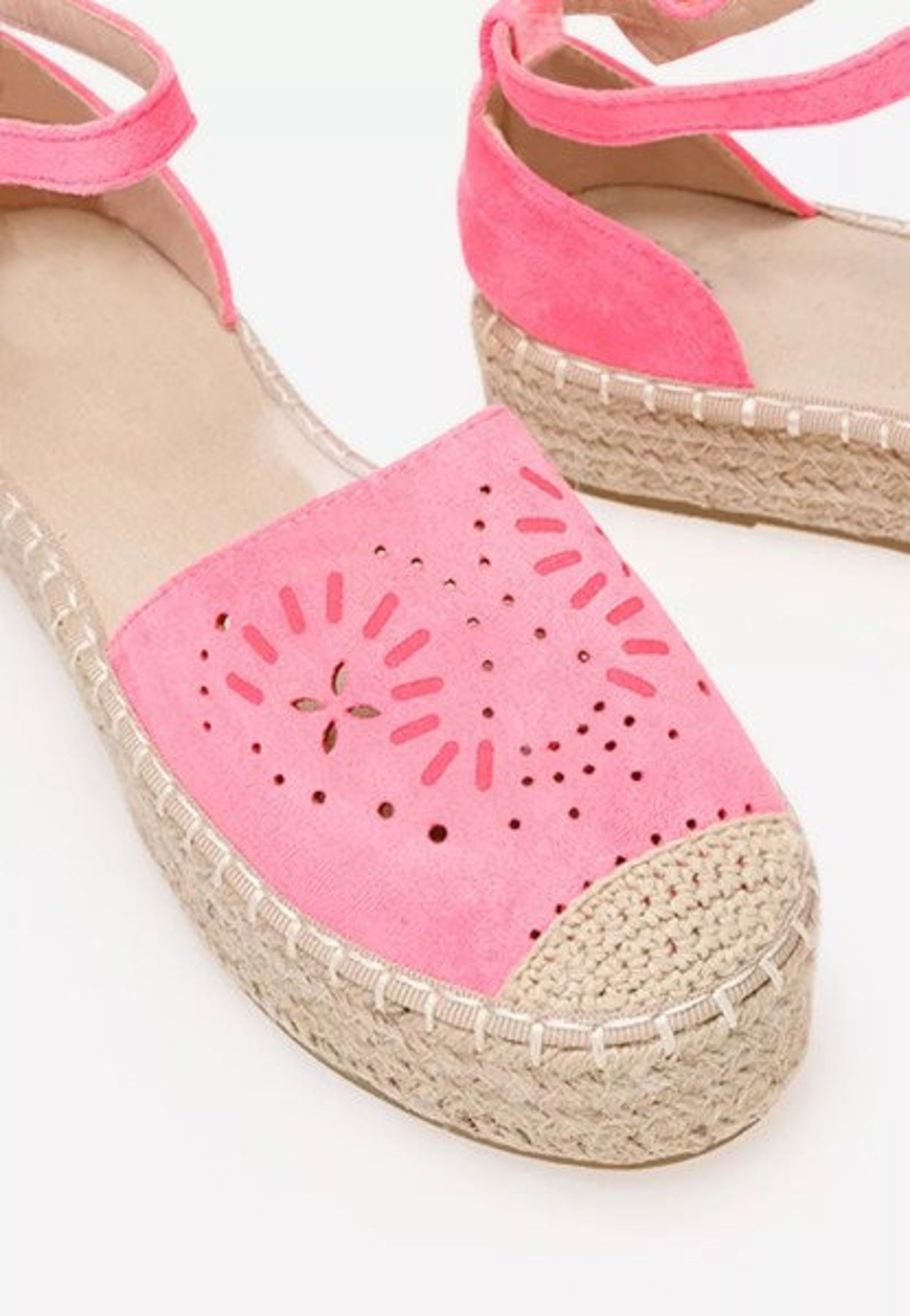 Pink Espadrilles Pink Platform Espadrilles Suede Espadrilles Etsy
