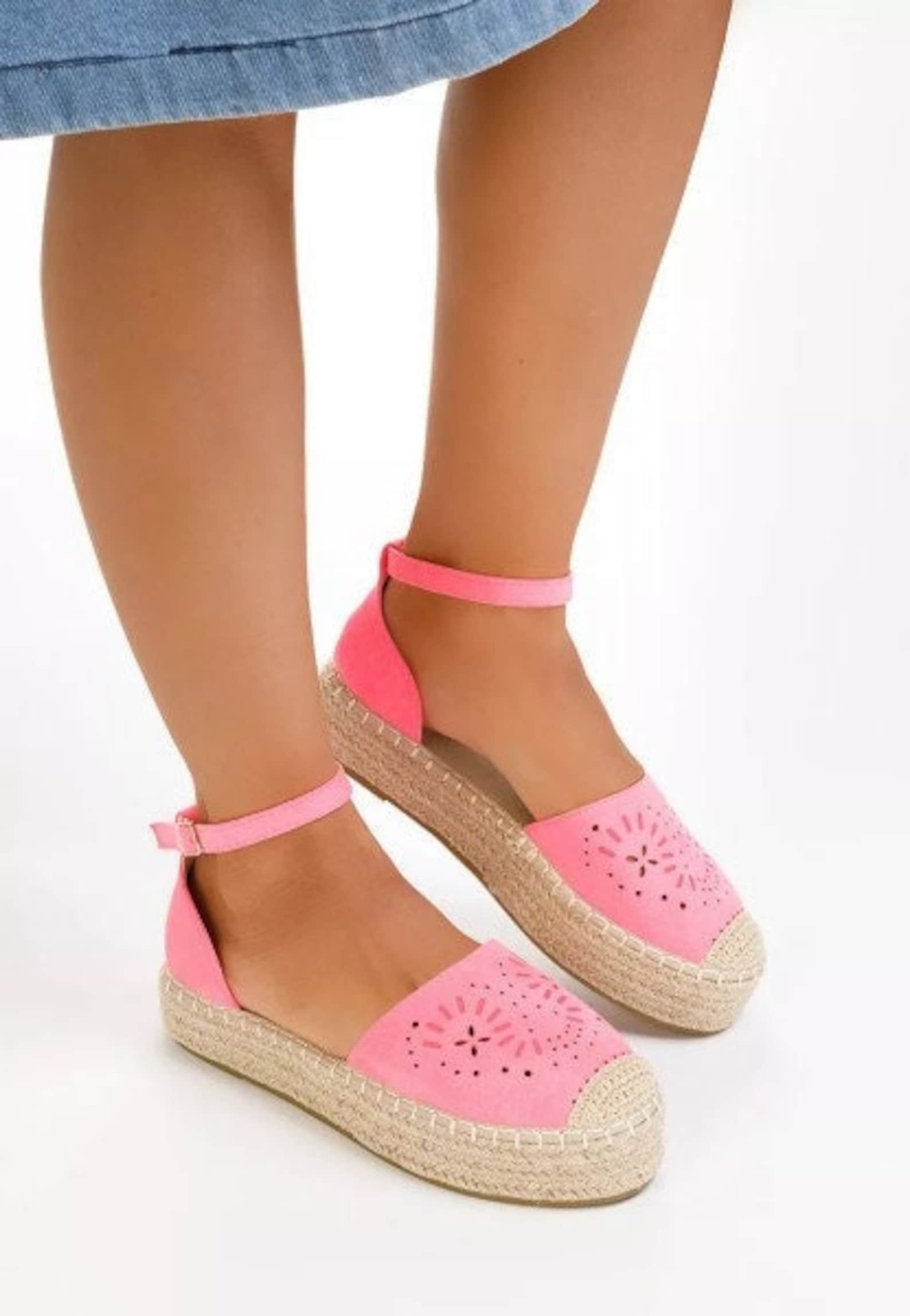 Pink Espadrilles Pink Platform Espadrilles Suede Espadrilles Etsy