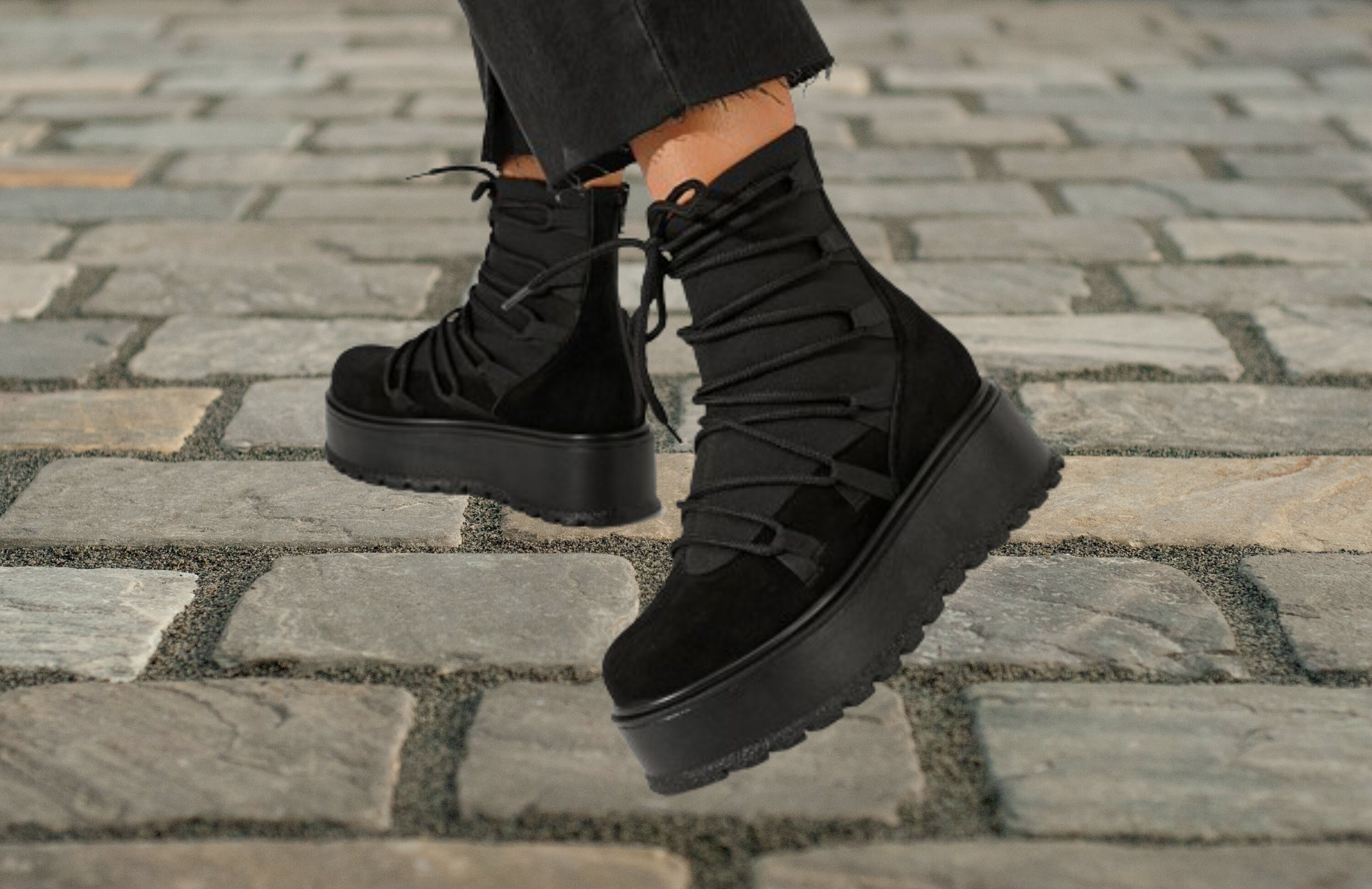 black suede booties no heel