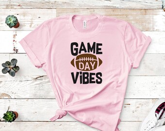 Game Day Vibes T-Shirt: Sports Mom SoftStyle Tee