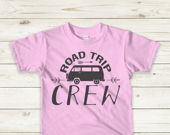 Road Trip Crew Shirt, Reizen Shirt