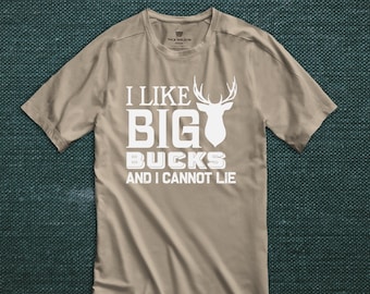 Camping Shirt, Deer Hunting Shirt, I Like Big Bucks Shirt, Deer Hunting, Christmas Shirt, Hunters Shirt