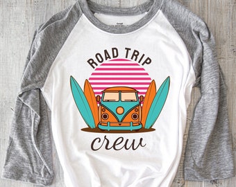 Road Trip Crew Soft Shirt: Adventure Vacation Tee