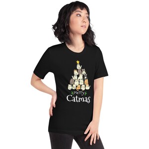 Merry Catmas Shirt, Merry Catmas Christmas Tree Shirt, Funny Christmas Shirt, Christmas Shirts, Holiday Shirt
