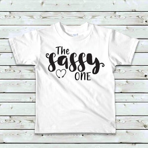 The sassy one, The birthday one, Gift for Best friends, Party shirts, Best friend shirts, Friend shirts, 1st Birthday set, cake smash