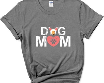 Camisa de mamá de perro, camisa de mamá de perro, regalo de mamá de perro, camiseta de mamá de perro, camiseta de mamá de perro, camiseta de mamá de perro, camisa del Día de la Madre
