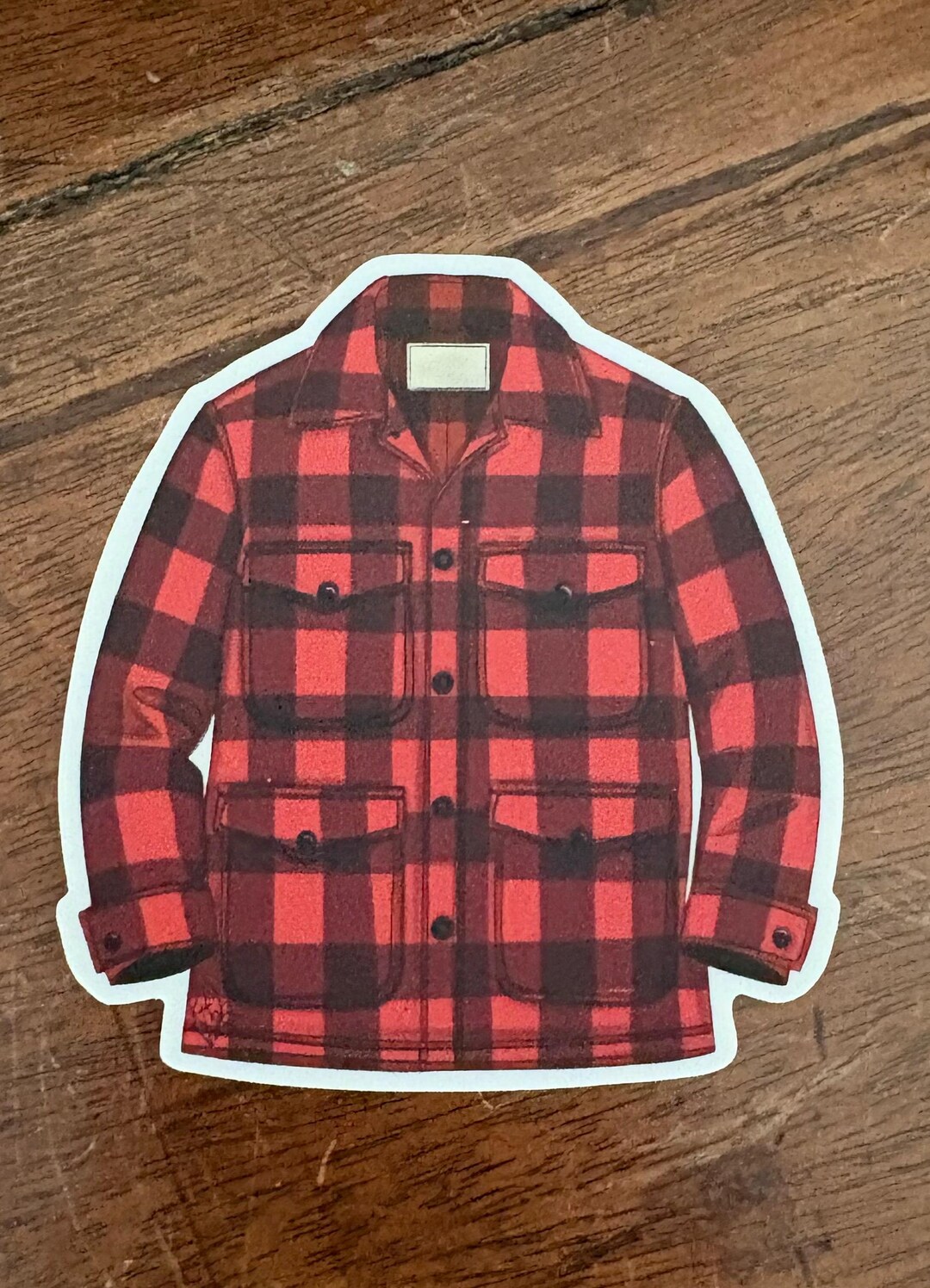 Filson Stickers Mackinaw Jacket Filson Style Sticker - Etsy