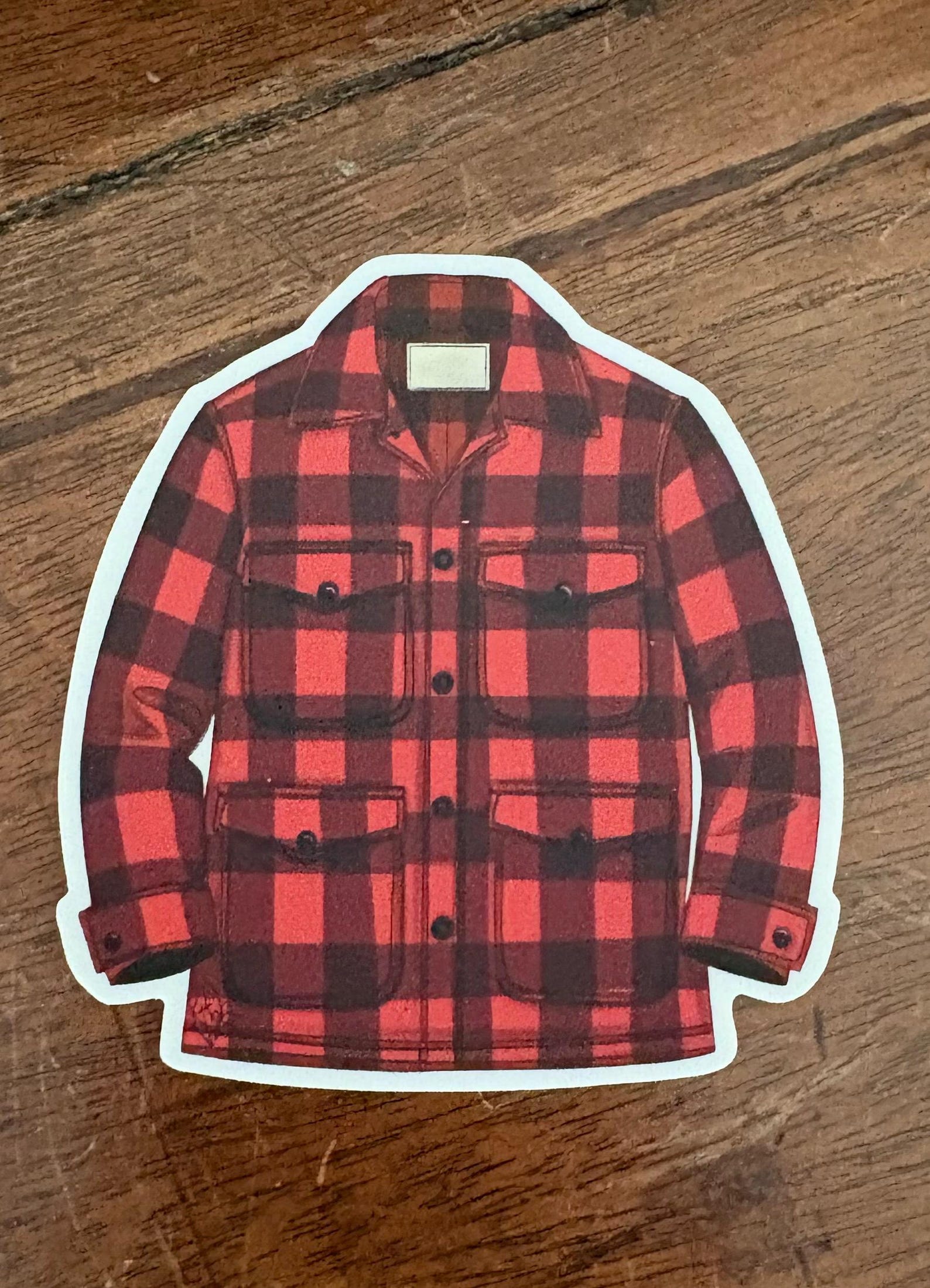 Filson Sticker Mackinaw Jacket Filson Style Sticker - Etsy