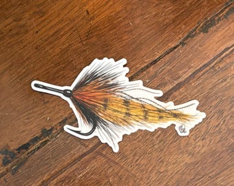 Mosca para sábalo (estilo Cayos) borde transparente