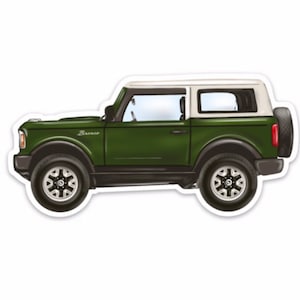 Bronco Like Sticker