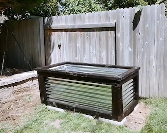Planos de jardineras elevadas - Planos de jardineras de metal elevado Construir camas de jardín bricolaje Planos de jardineras de metal corrugado Jardinera de acero