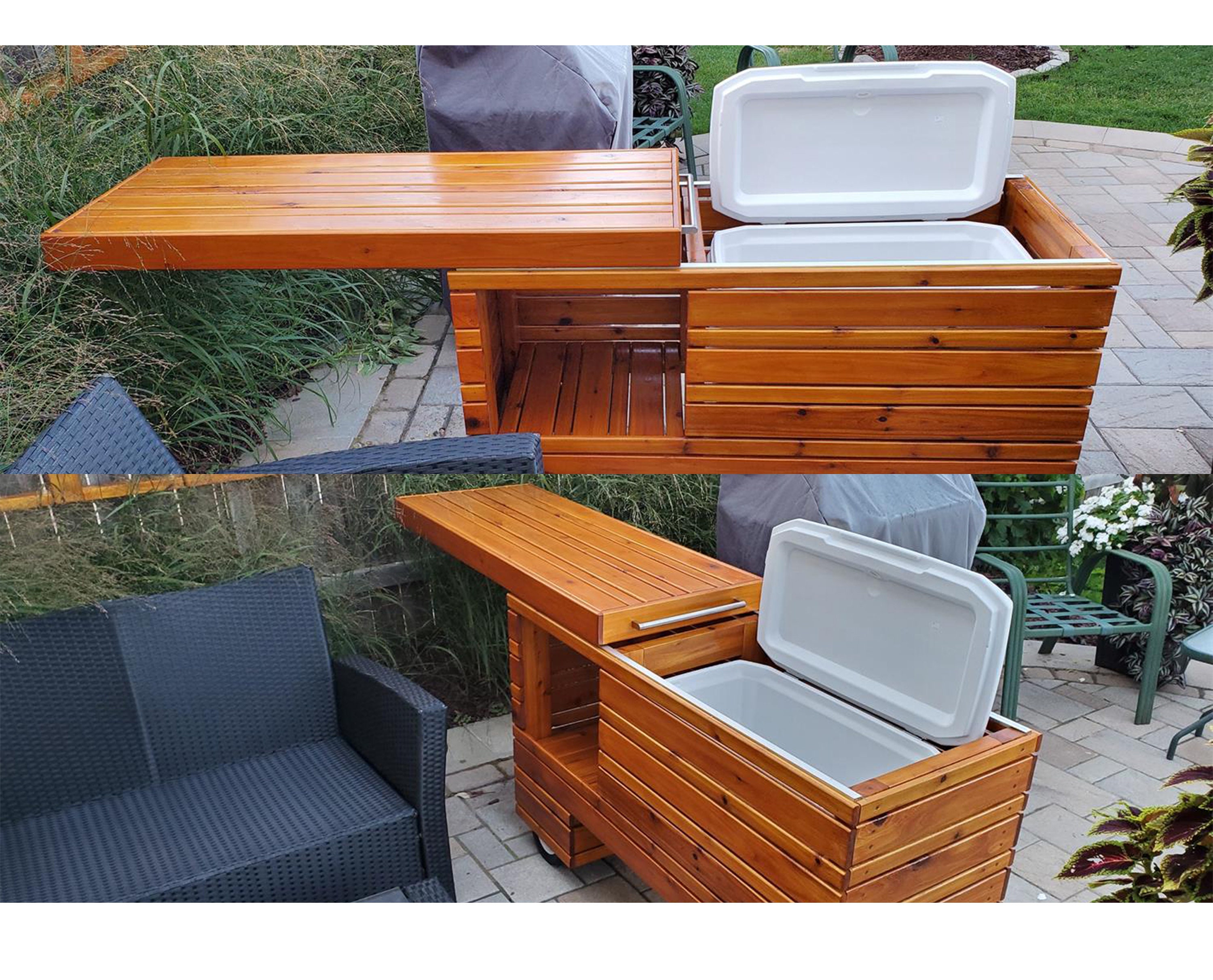 Patio Wood Cooler Box Plans Pdf DIY Outdoor Cooler Beer Plans Outdoor