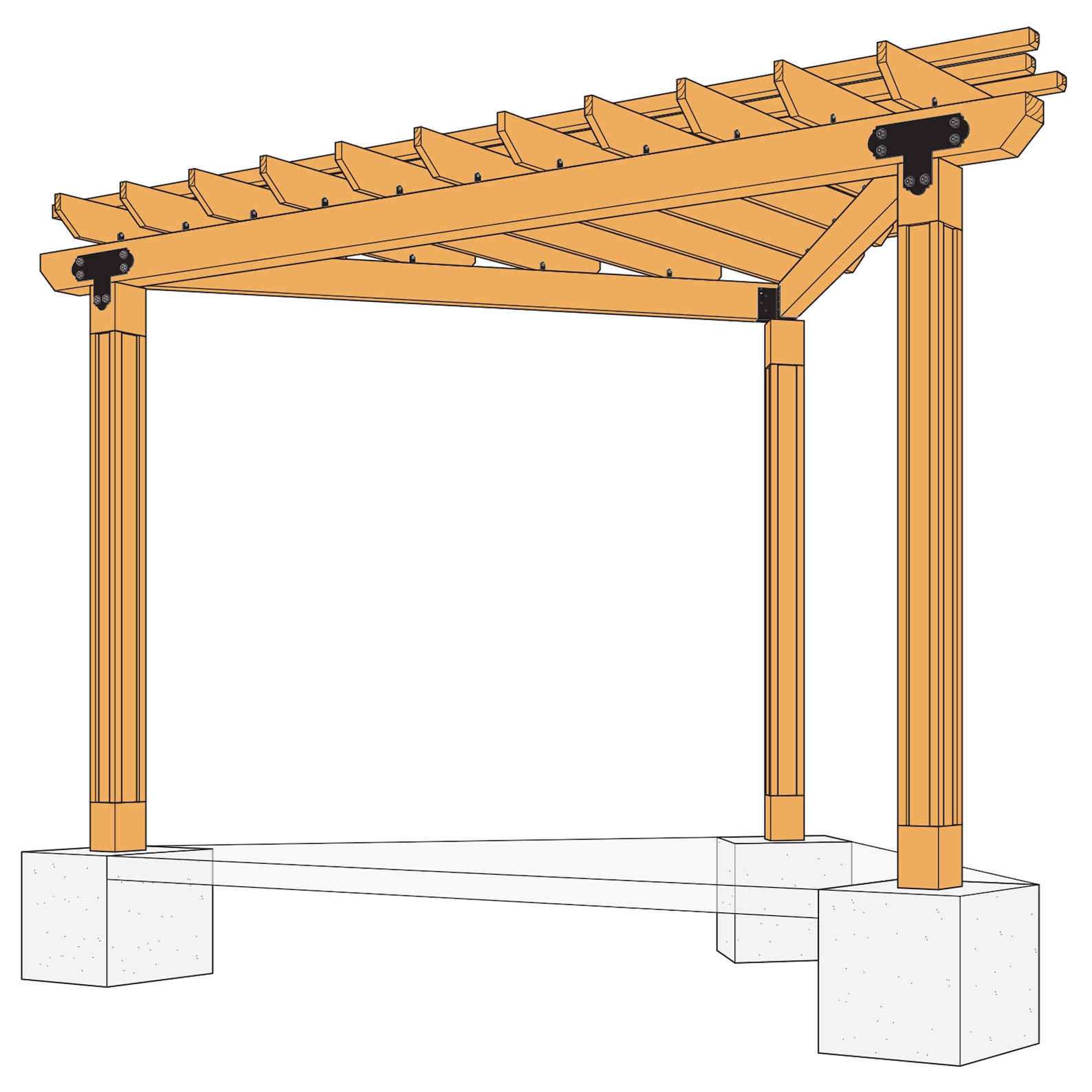 pergola-plans-pdf-file-digital-download-diy-three-leg-etsy