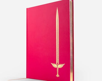 Lovers & Fighters Illustrated Christian Journal, with 45 Bible Verse Illustrations, Christian gift, birthday gift, wedding notebook