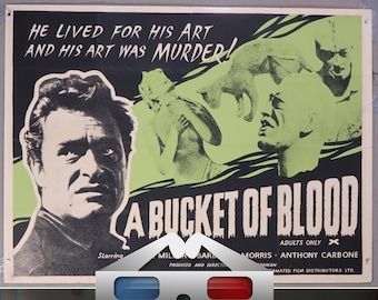 Un cubo de sangre: película de terror en 3D de 1959 (mp4)