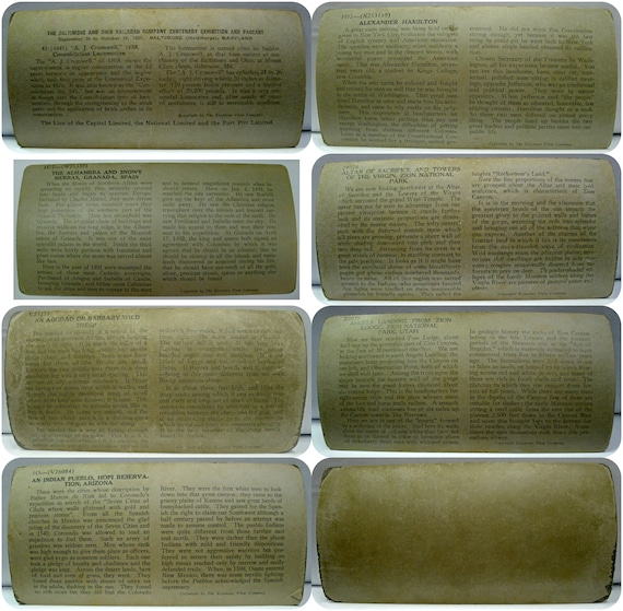 Vintage 1800s 3D Stereoscopic Photo Collection: Keystone Set (JPG