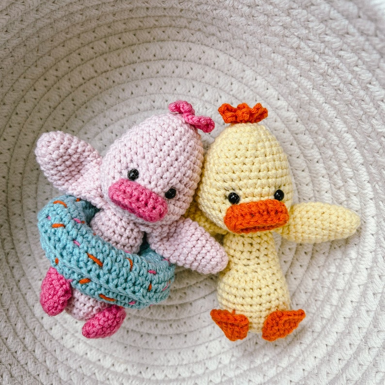 Duck Crochet Pattern Amigurumi Mallard Duck Pattern PDF english - Etsy
