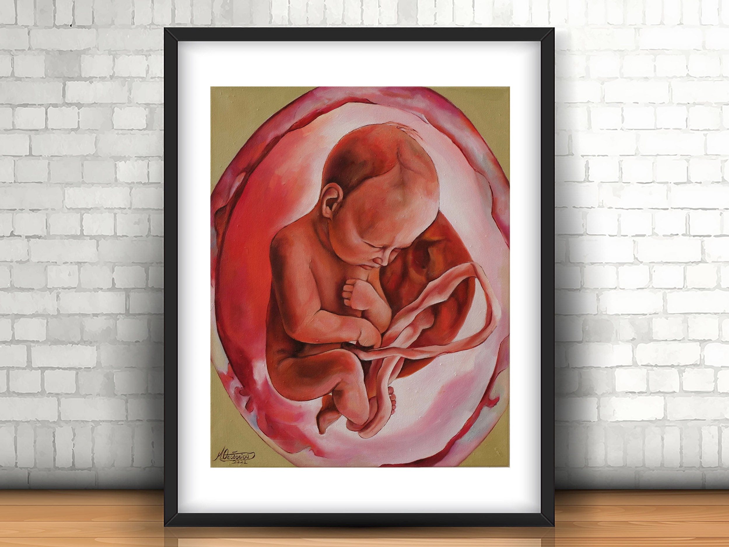 絵画 the memory in the womb the memory in the womb