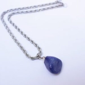 Gemstone Necklaces polished * Lapis lazuli Natural Stone *