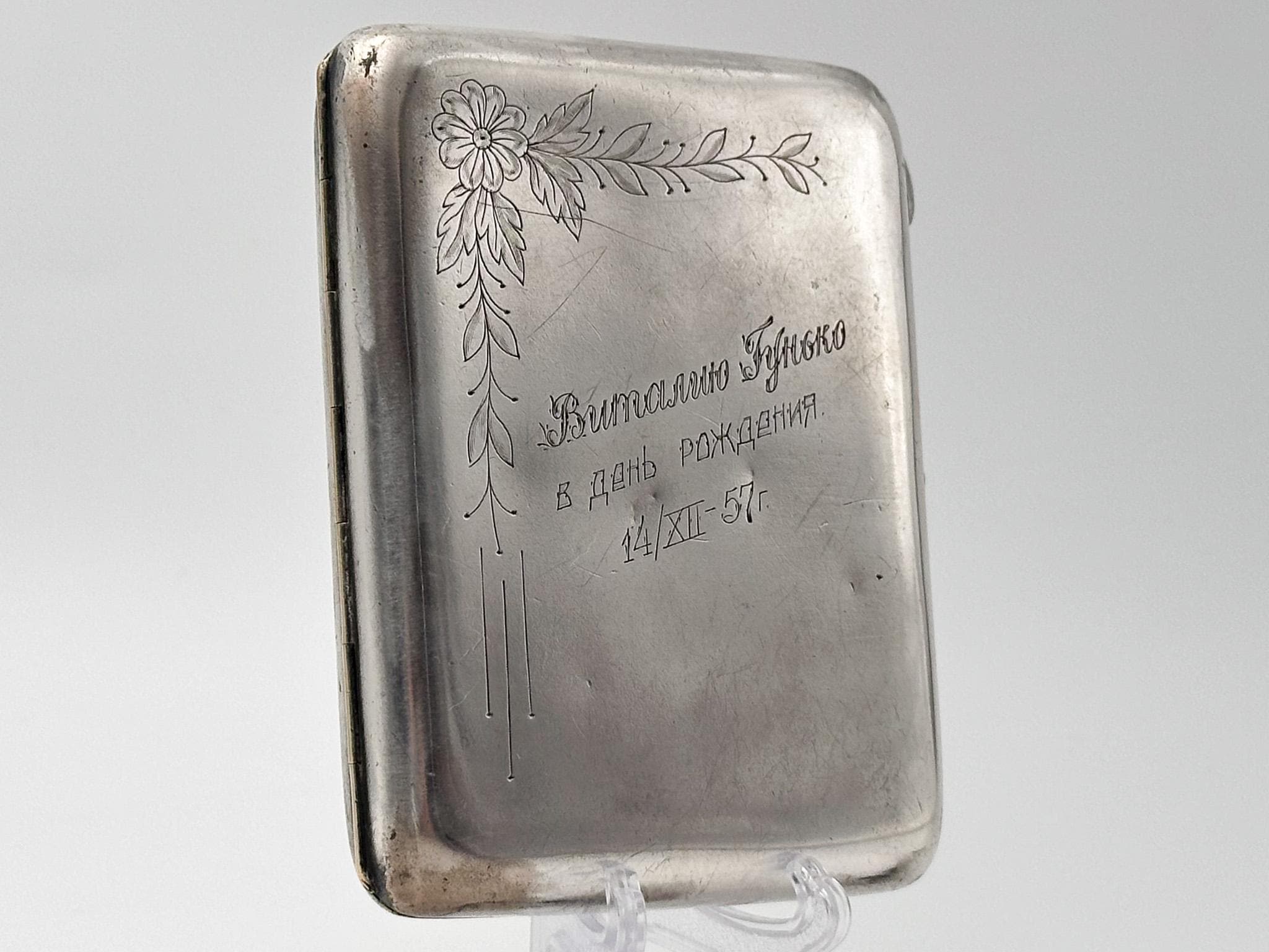 アンティーク　シガレットケース　1913年代 Antique cigarette case - Etsy 日本