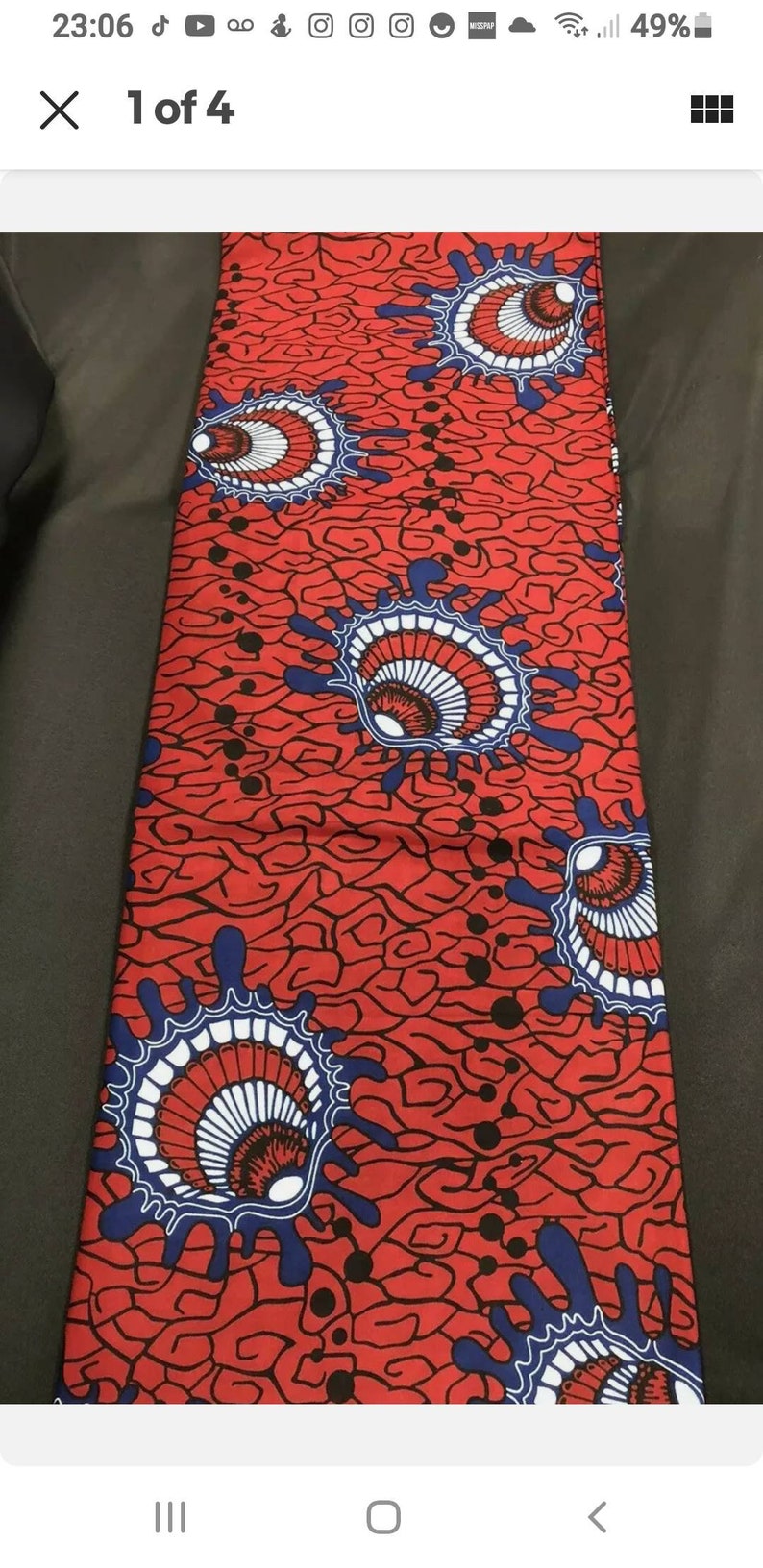 African ankara print dresspant and corsets topstrap sleevesuk size 8 to 18