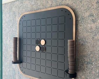 Juego de Mesa Reversi Wall / Modelo OMO / 24x24" / pulO Wall Games / Juego de Estrategia Metal / Okselo
