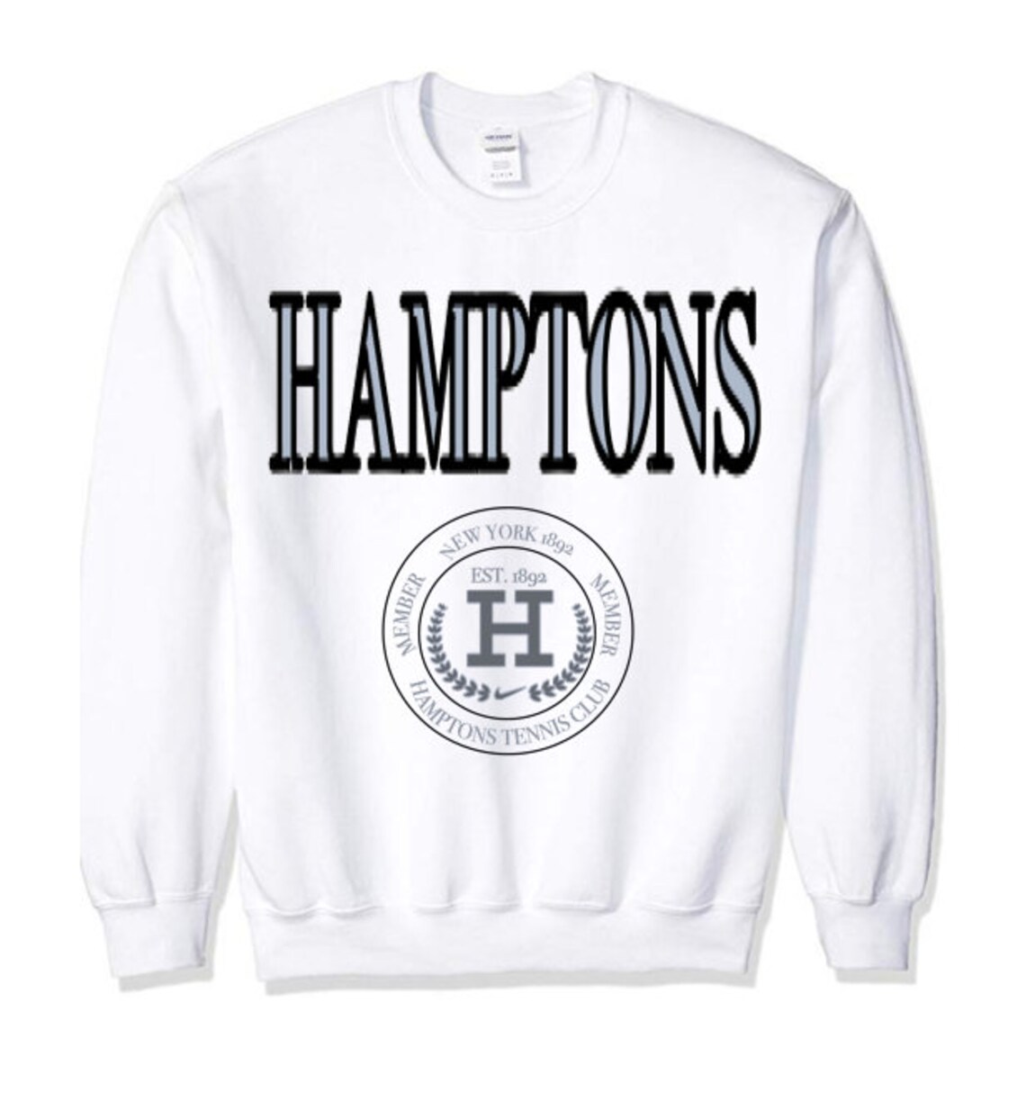 Vintage hamptons tennis club sweatshirt Etsy