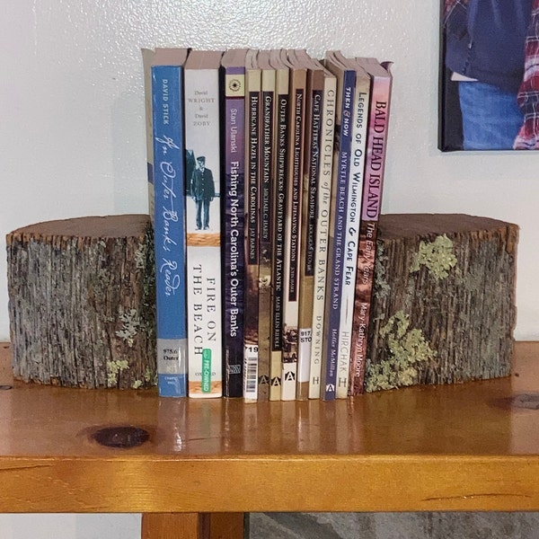 Wood Bookends Etsy