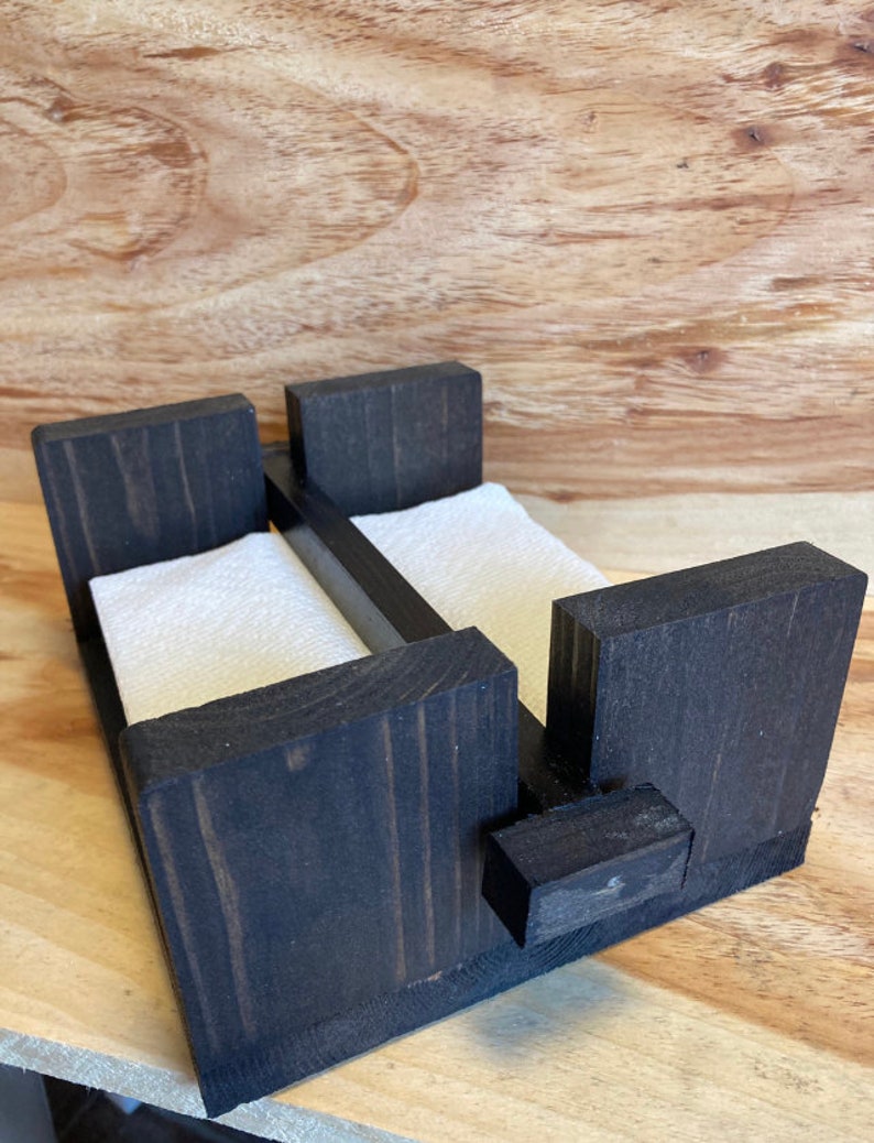 Rustic Farmhouse Napkin Holder - Etsy