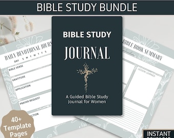 Diario di studio biblico stampabile, Diario di studio biblico, Diario biblico per donne, Studio biblico digitale, Diario biblico stampabile