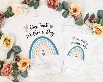 Matching Mommy and Me Shirt, Mom and Baby Shirts, Mother's Day Gift, Family Shirts, Mama T-shirt, Mom Gift, Boy Mama Shirt, Mom and Mini