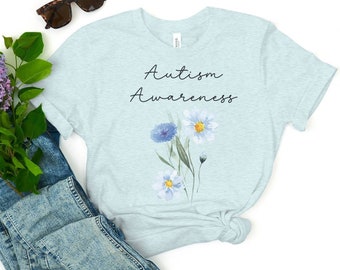 Autism Awareness Tee, Autism Shirt for Mom, Autism T-Shirt, Neurodiversity Shirt, Autism Support,  Special Education Shirt, Autism Mama