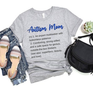 Autism Mom Shirt, Autism Shirt for Mom, Autism Acceptance, Autism T-Shirt, Neurodiversity, Autism Support Shirt, Women Autism Shirt