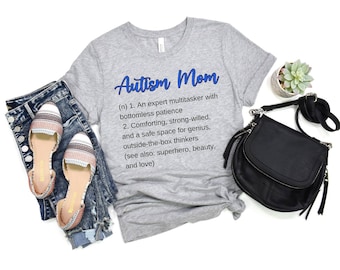 Autism Mom Shirt, Autism Shirt for Mom, Autism Acceptance, Autism T-Shirt, Neurodiversity, Autism Support Shirt, Women Autism Shirt
