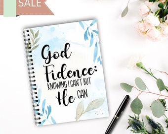 Bible Study Journal for Women, Bible Journal,  Anxiety Journal, Mental Health Journal, Christian Notebook, Faith Notebook, Jesus Notebook