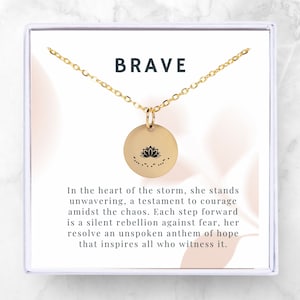 Custom Necklaces for Women, Mastectomy Gifts, Morse Code Necklace, Thinking of You Gift, Strong Women Gifts, Personalized Necklace for Women