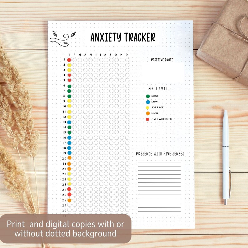 Anxiety Tracker Bullet Journal - Il 794xN.5637769684 Apa0