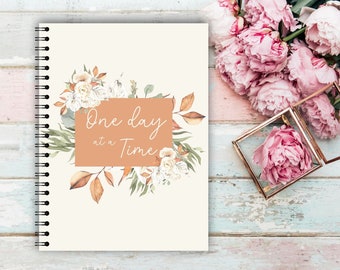Prayer Journal for Women, Self-Therapy Workbook, Christian Notebook, Self-Help Journal, Spiral Notebooks, Bible Journal, Recovery Journal