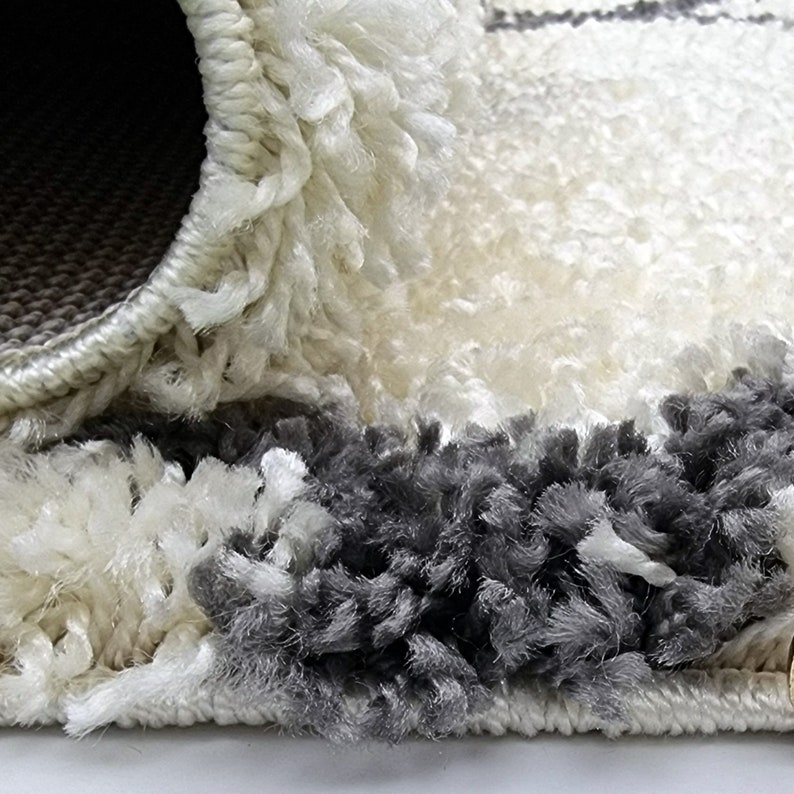 Rug Cream Shag Fluffy Rugs for Living Room Finest Quality Etsy