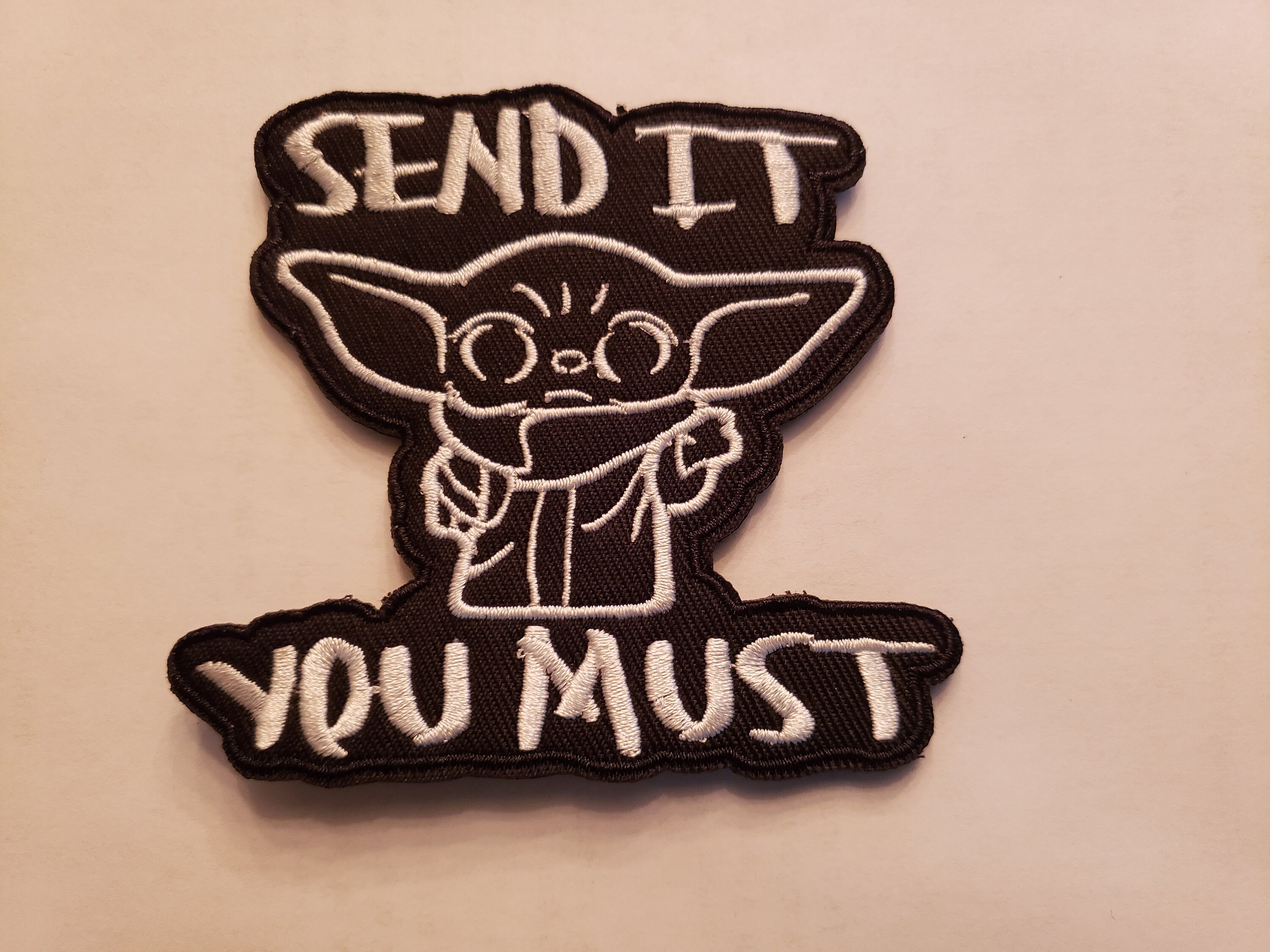 Baby Yoda Grogu Patch Graffiti Send It Toyota S-10 Honda Nissan Ford …