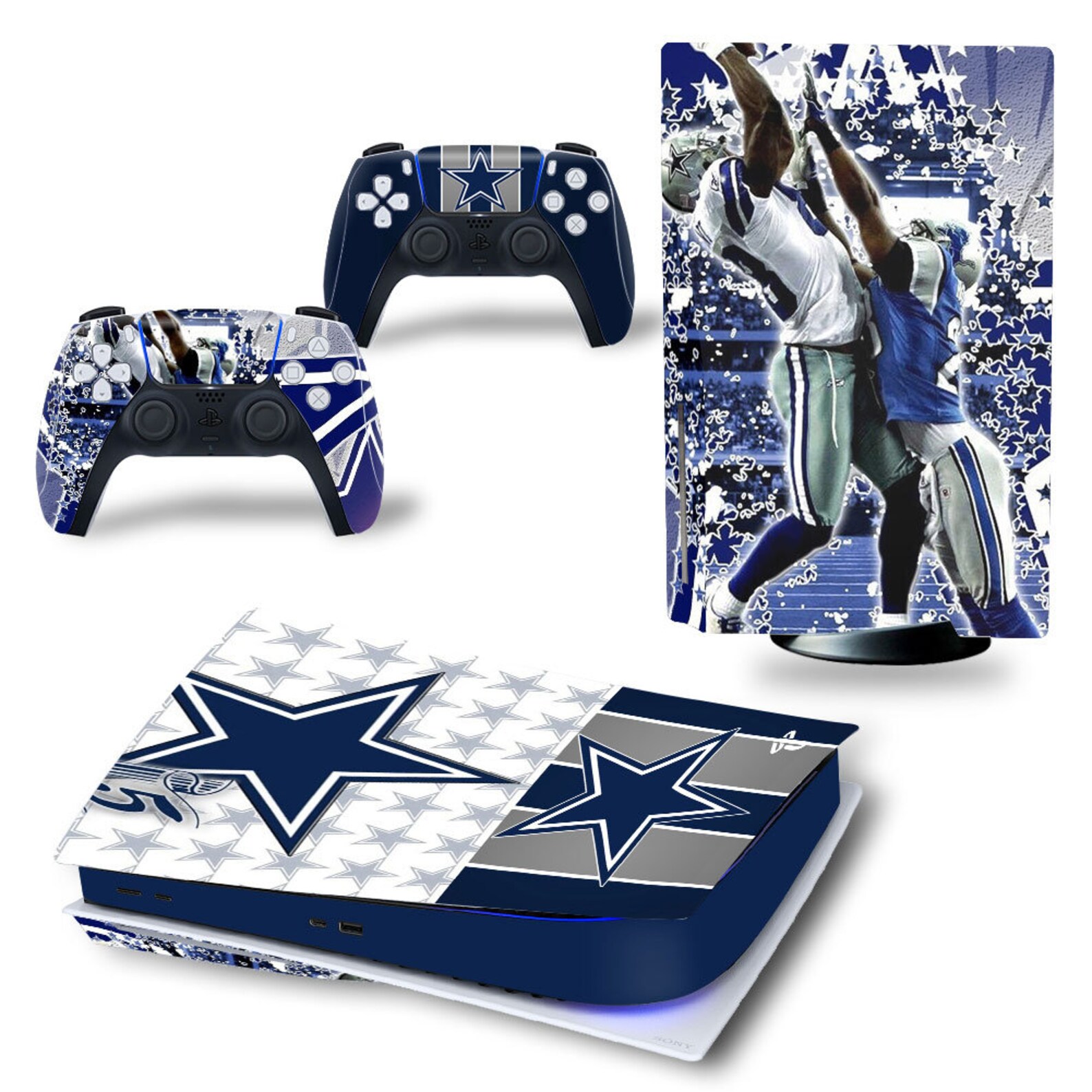Dallas Cowboys Full Wrap Vinyl for Sony Playstation 5 PS5 Etsy