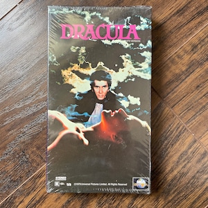 Vintage 1979 Dracula VHS Sealed