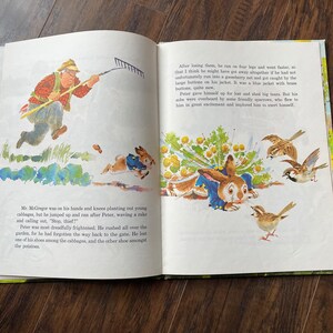 Vintage 1963 Peter Rabbit Book by Beatrix Potter - Etsy
