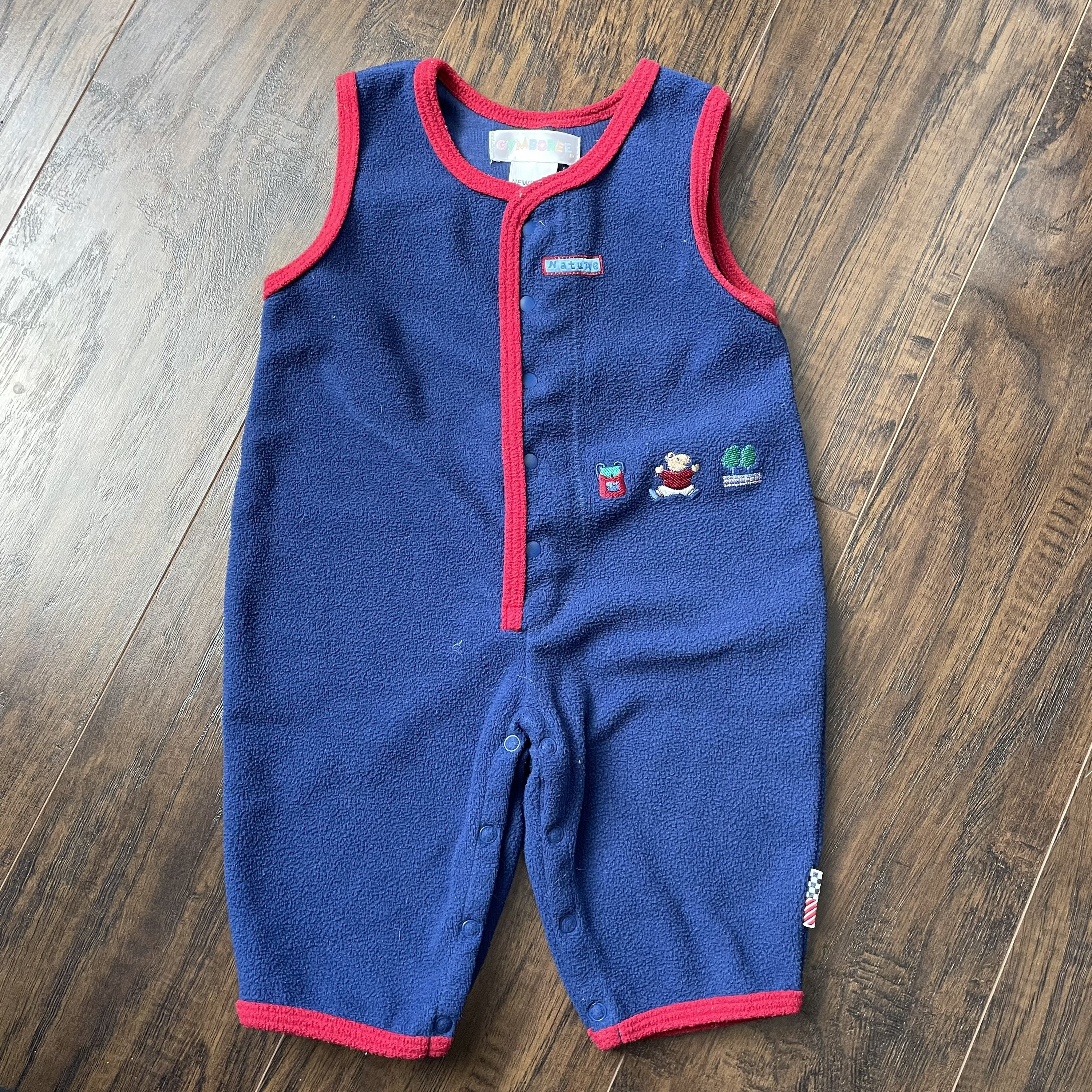 Vintage Gymboree 1998 Autumn Brights Fleece Layette Rainbow Tag - Etsy
