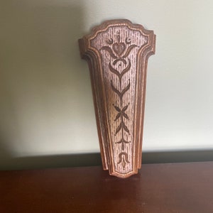 Vintage Homco Wall Pocket MCM Plastic
