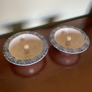 Vintage Pair of Apple Bakers Pottery Dishes