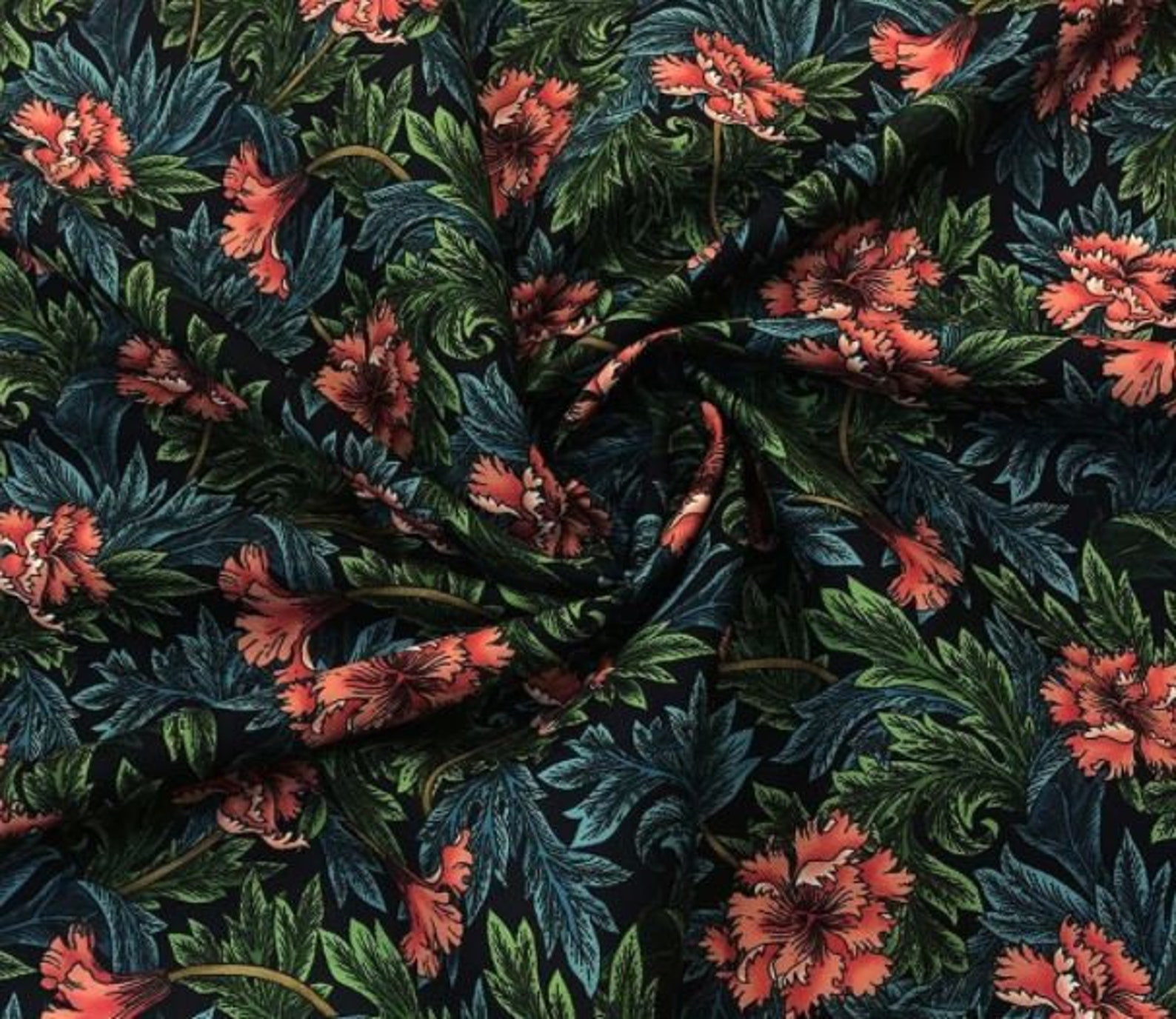 William Morris Fabric Discount Fabric Pillow Fabric Etsy