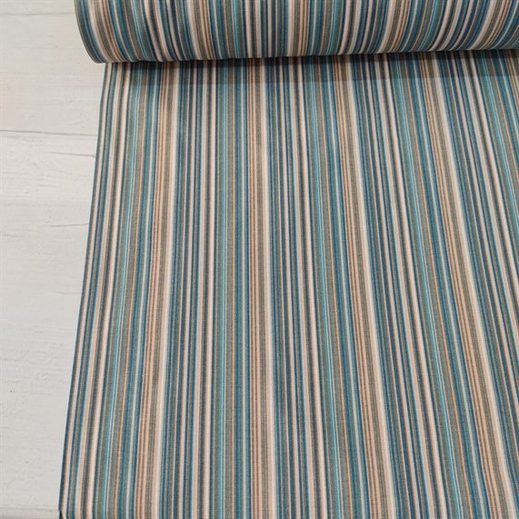 Striped Canvas Upholstery Outdoor Canvas Fabric Outdoor | Etsy