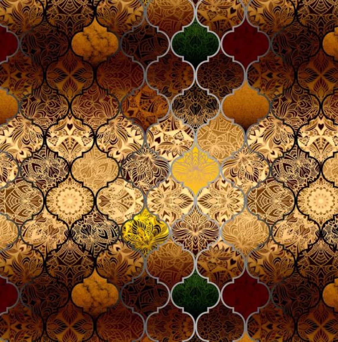 Moroccan Upholstery Fabric Brown Canvas Fabric Pillow Etsy