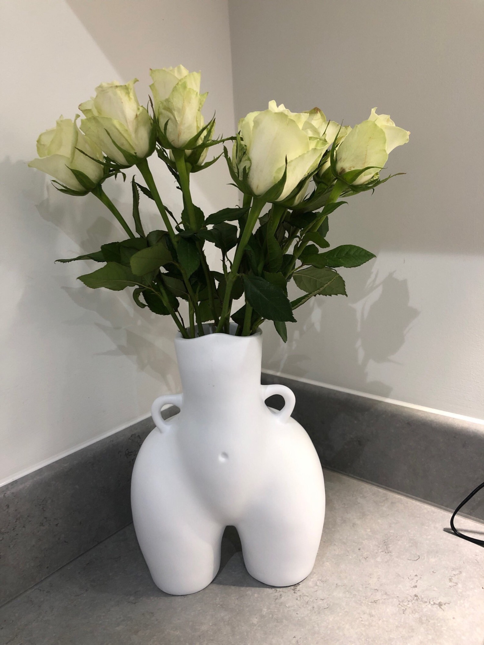 Large Modern Human Bum Vase Women silhouette bum vase Etsy